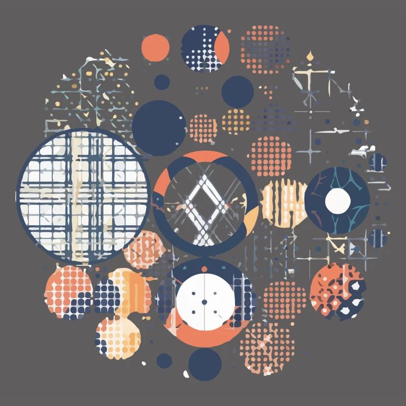Vintage geometric pattern