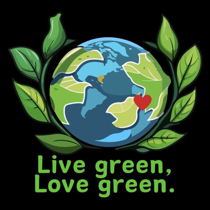 Vivez vert, aimez le vert.