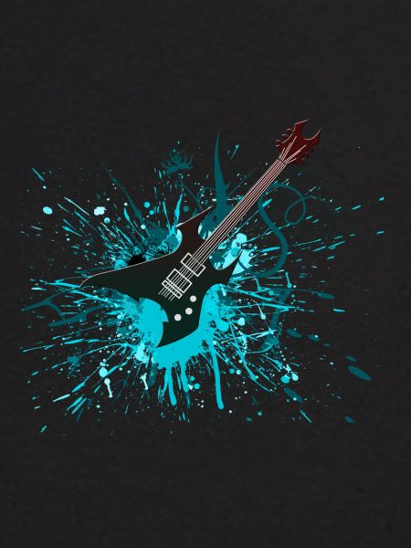 E-Gitarre Graffiti
