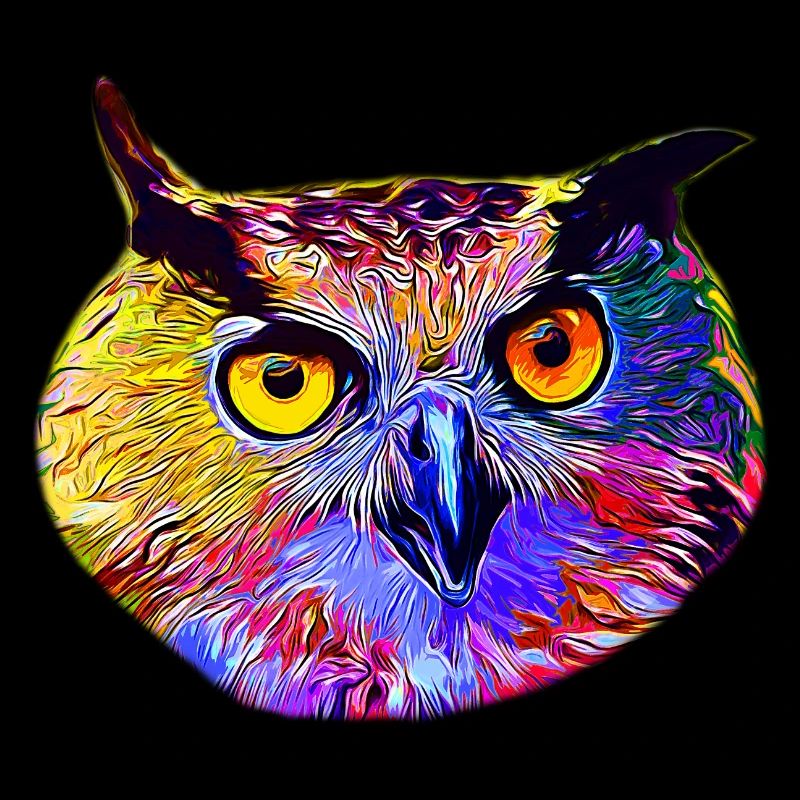 gxp chouette hibou vector art