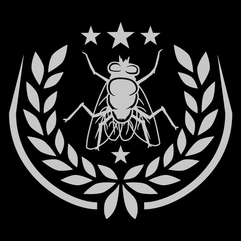 Sterne Lorbeerkranz Stubenfliege Design