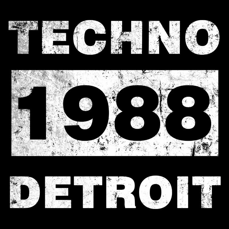 TECHNO MUSIC WHITE