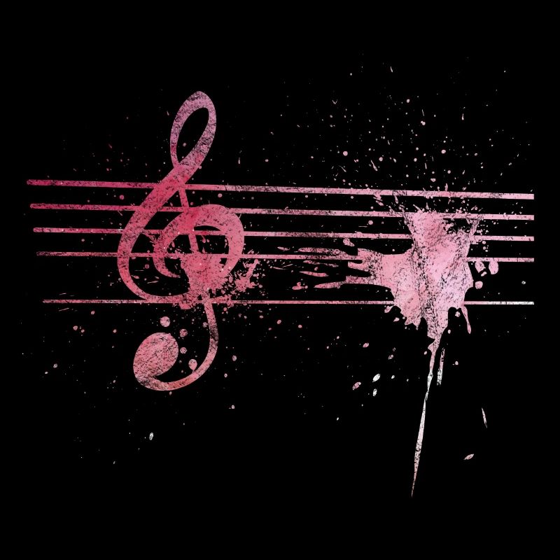 Musique cadeau clé de sol clef
