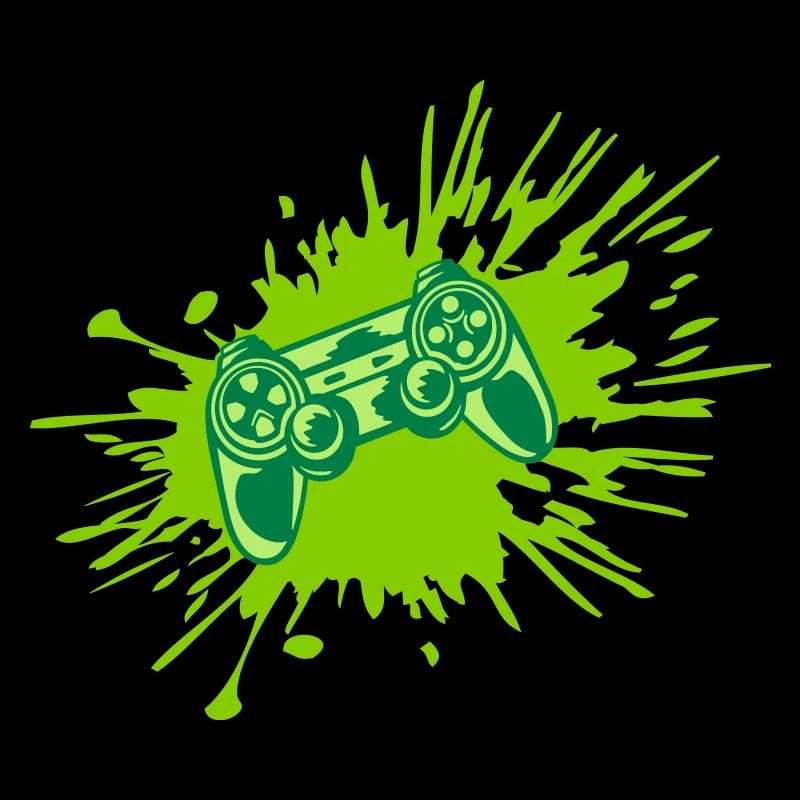Color Splashes Console Retro Controller