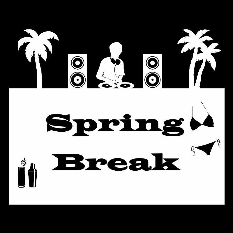 spring break blanc