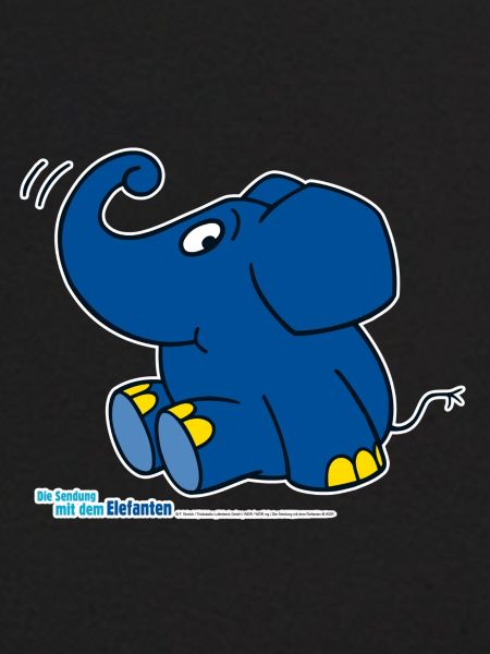 Der Elefant - sitzend