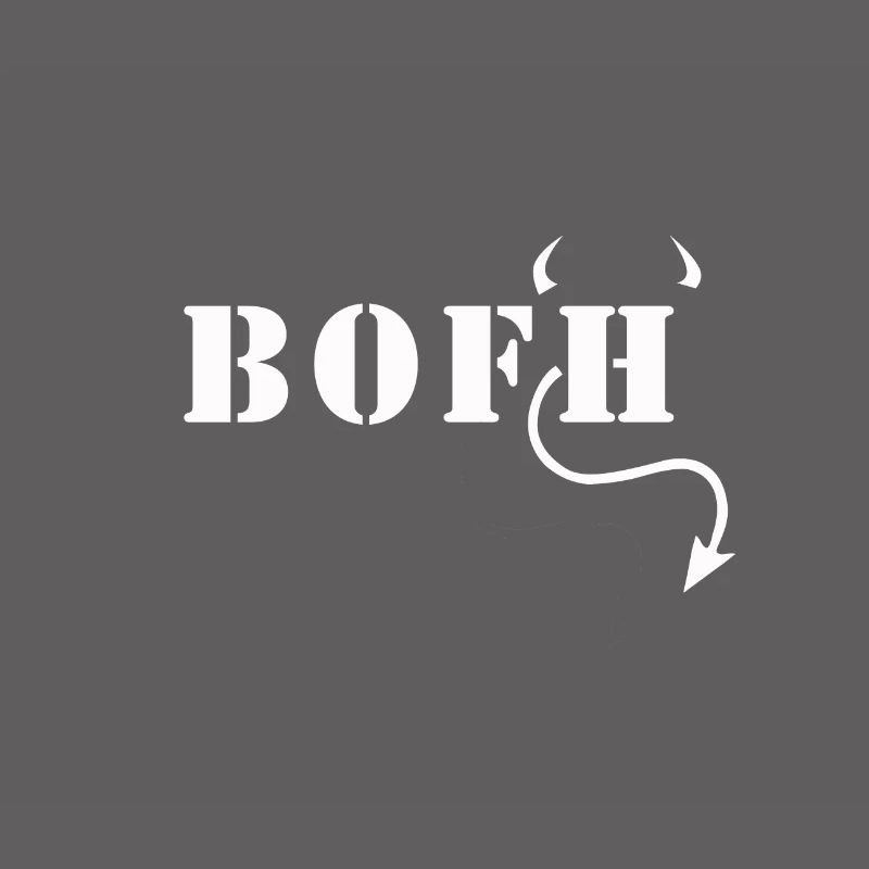 BOFH Admin Operator N3rd Nerd Geek Noob Geschenk