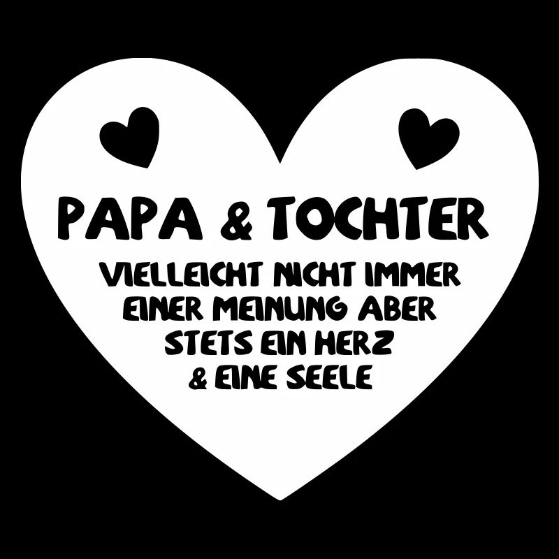 Papa und Tochter stets ein Herz und eine Seele