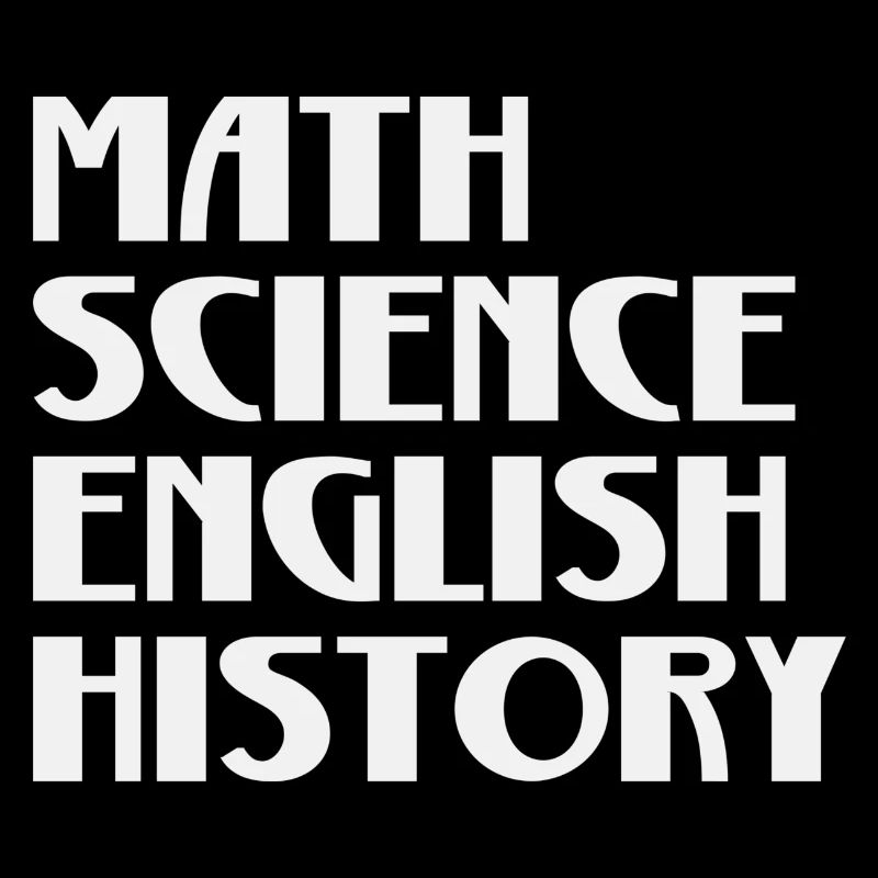 Math Science Anglais Histoire
