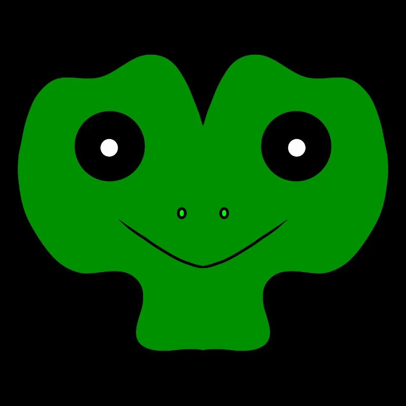 Drôle de visage de grenouille