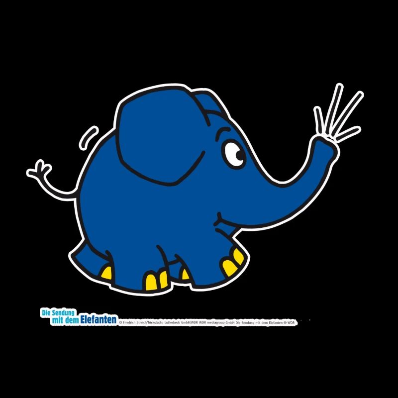 L’éléphant - trompette