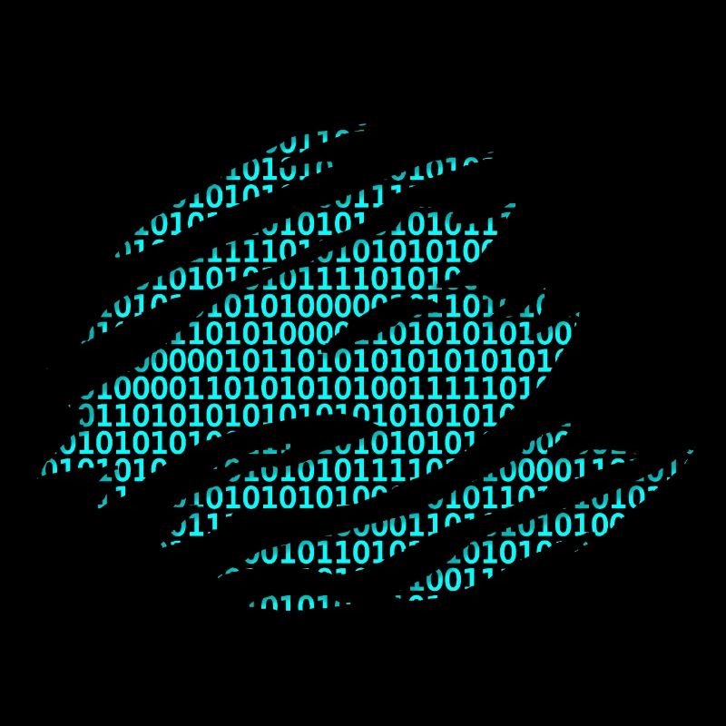 Binary numbers matrix