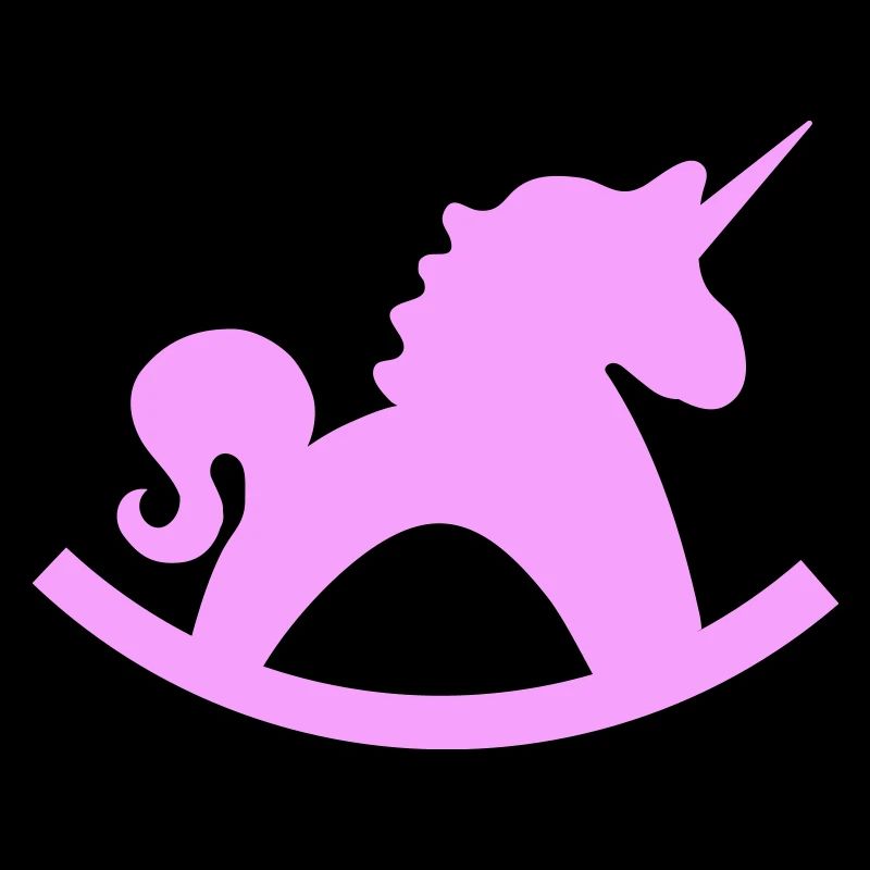 Licorne Cheval à bascule