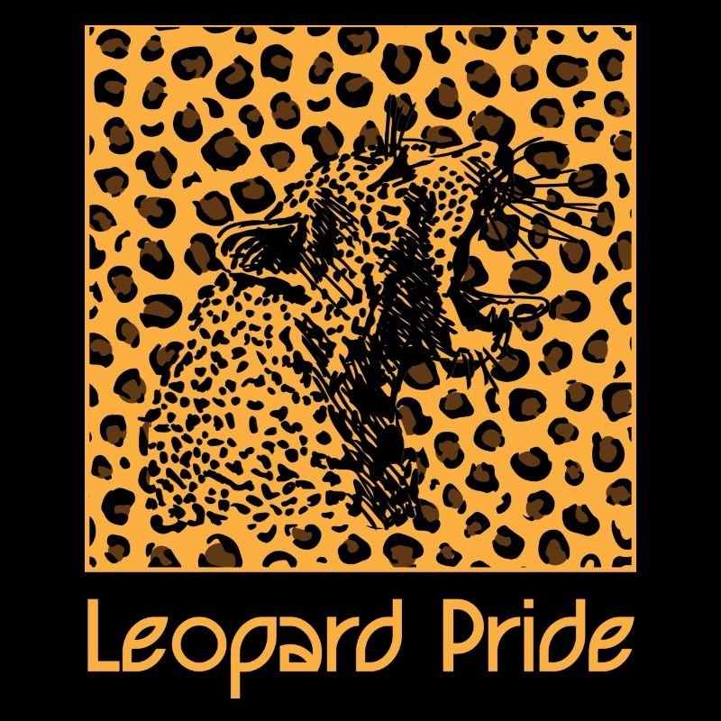 Leopard Tier Leopardmuster Raubkatze