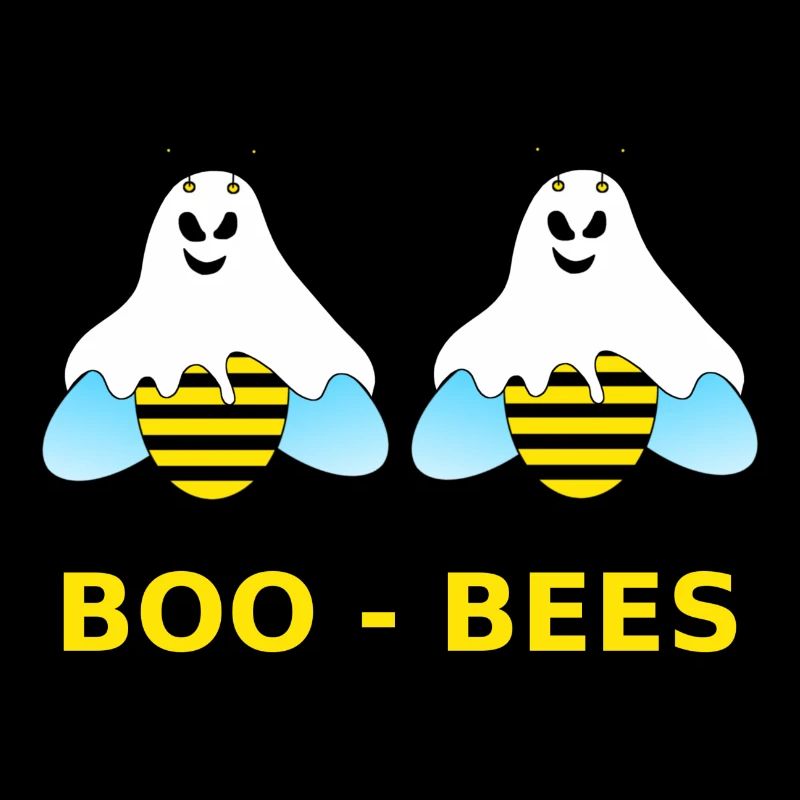 Boo Bees Ghost Bees Halloween Gift Idea