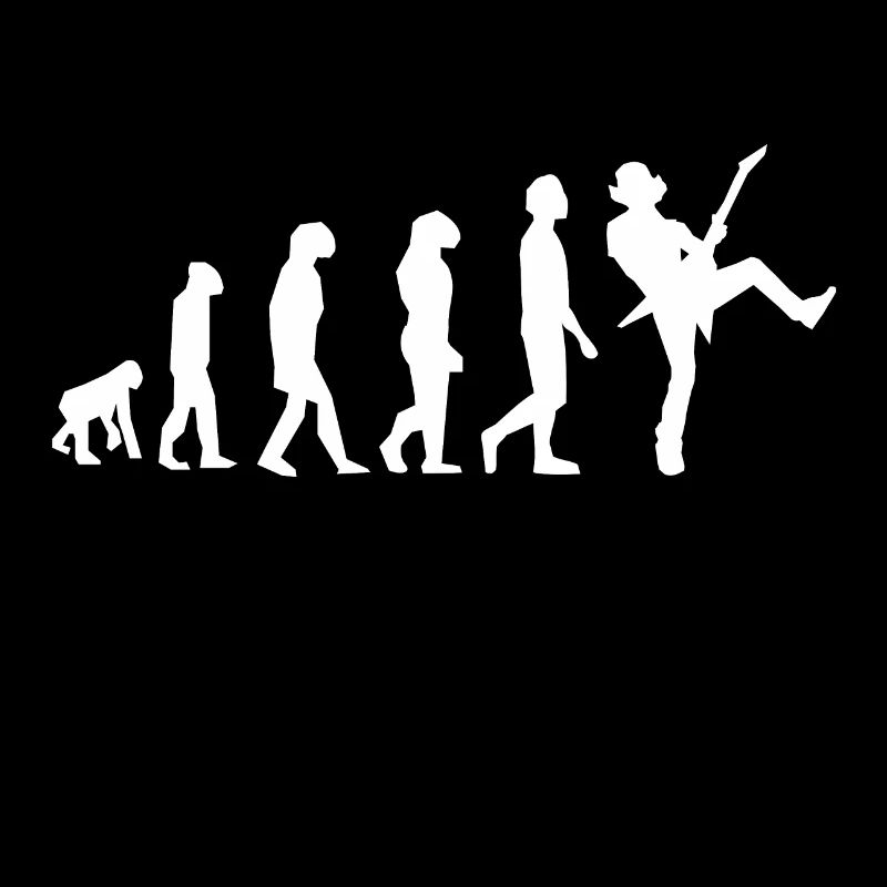 Évolution du joueur de guitare
