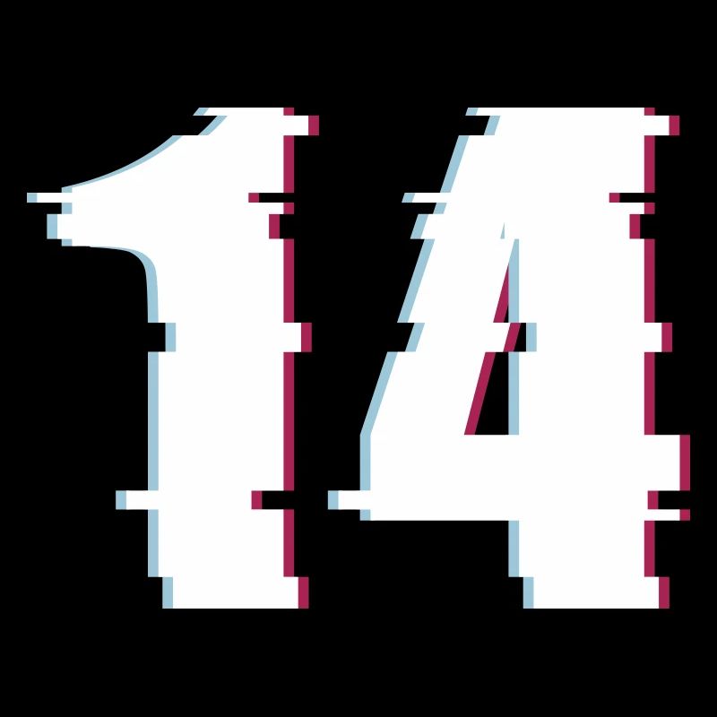 14 Quatorze nombres d’effet Déformé Numéro