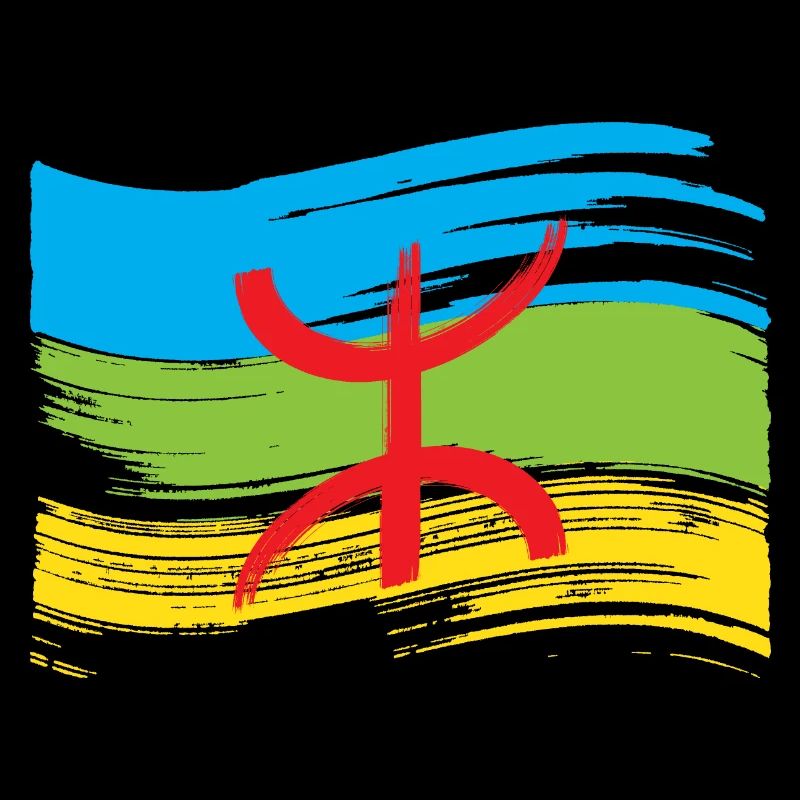 Drapeau Amazigh (Amazigh inside)
