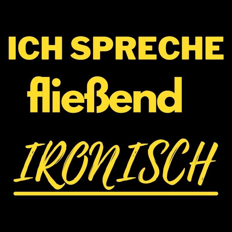Fließend ironisch