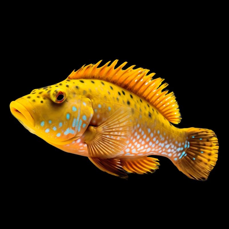 The leopard coral fish has poisonous spines