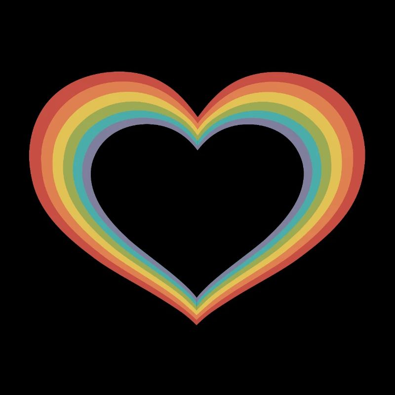 Großes Pride-Herz