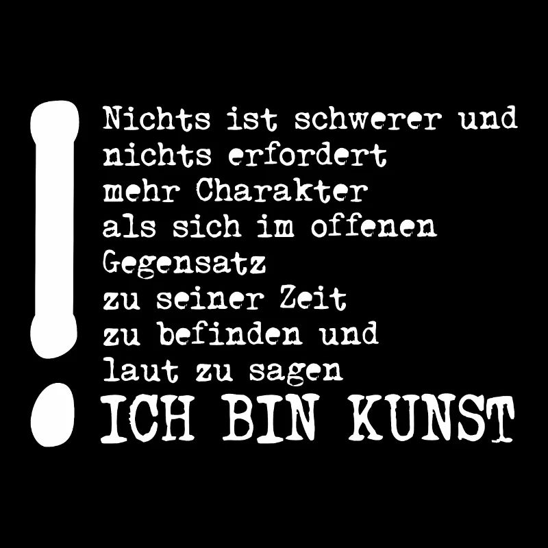 Tucholsky-Beuys | Sag Ich bin Kunst