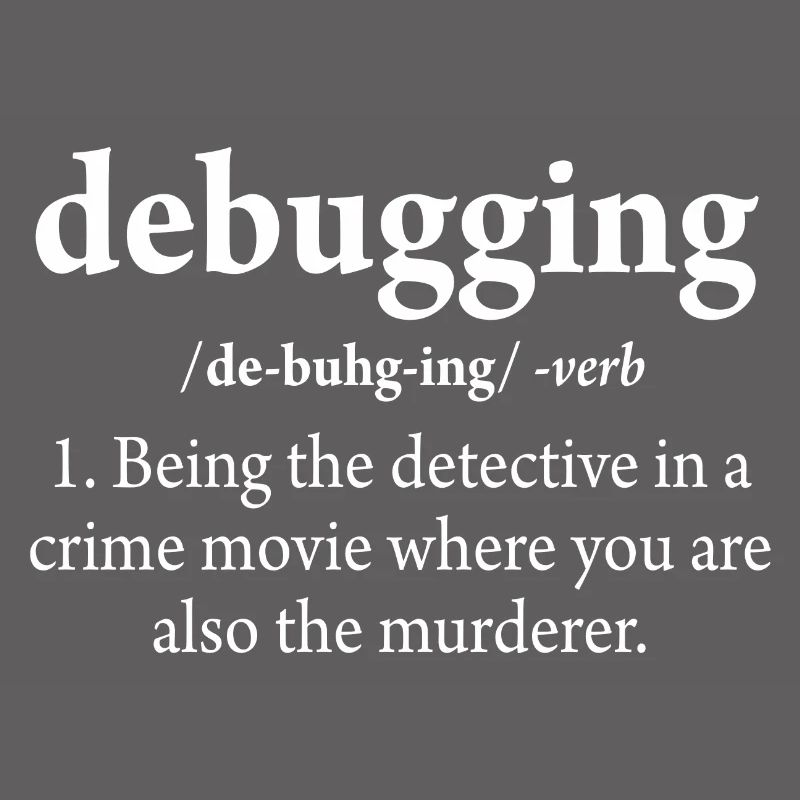 Debuggen von Definitionscode-Softwareentwickler