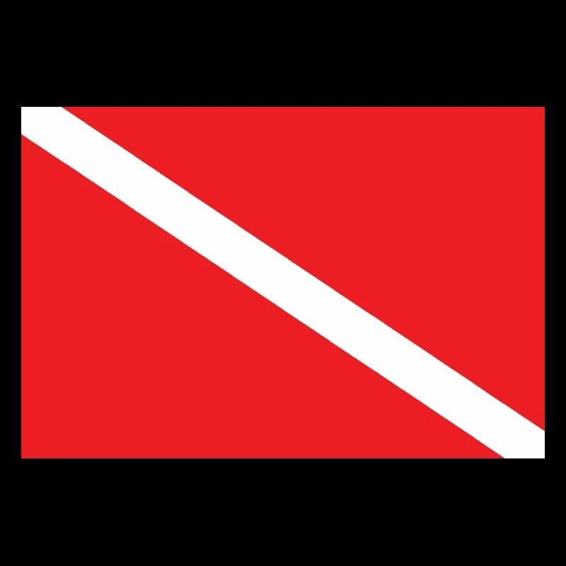 DRAPEAU DE PLONGÉE SOUS-MARINE