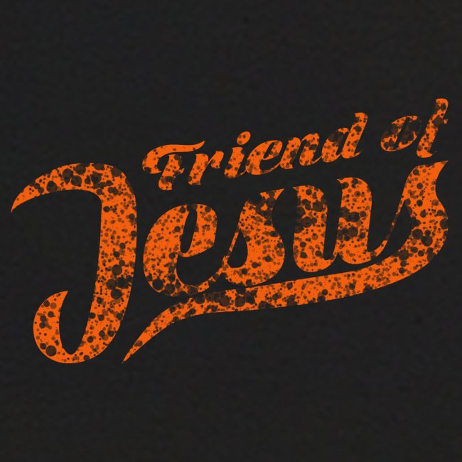 Friend of Jesus orange
