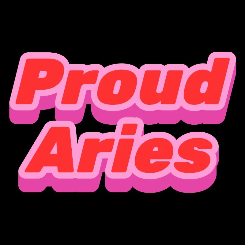 Proud Aries - stolzer Widder
