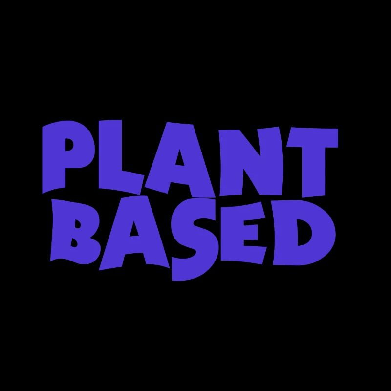 Plant Based Vegan Statement Tierrechte Geschenk