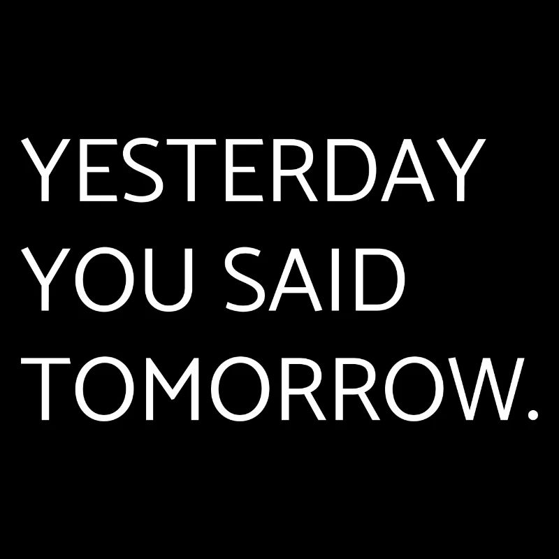 hier vous avez dit demain - motivation