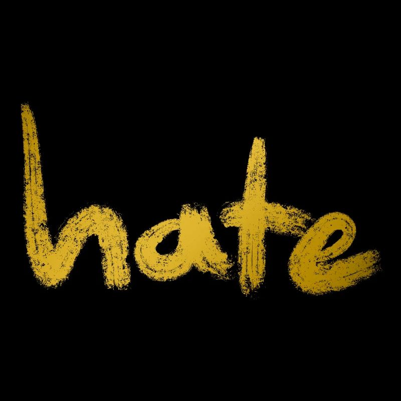 Hate Text Gold
