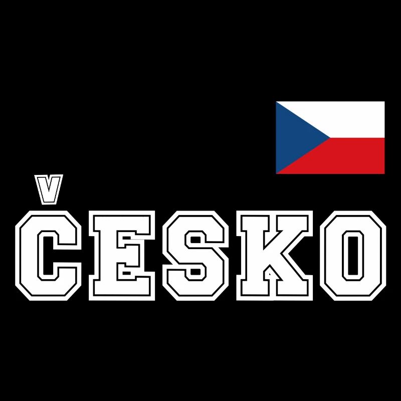 Look maillot de la République tchèque – Česko avec drapeau