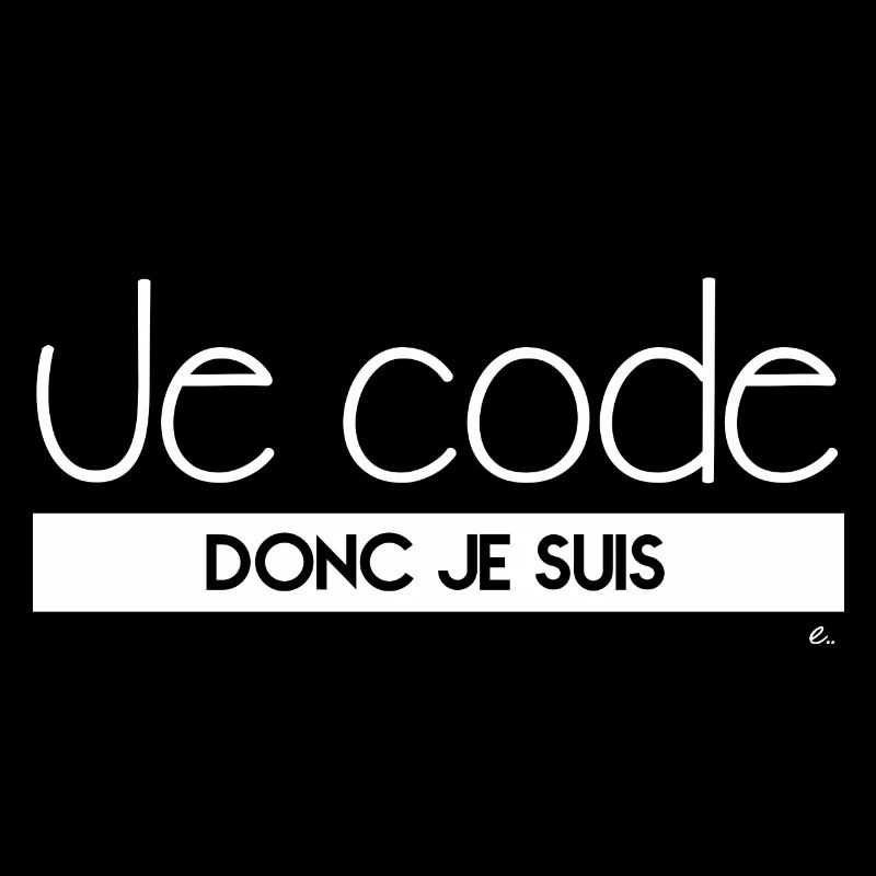 Je code donc je suis