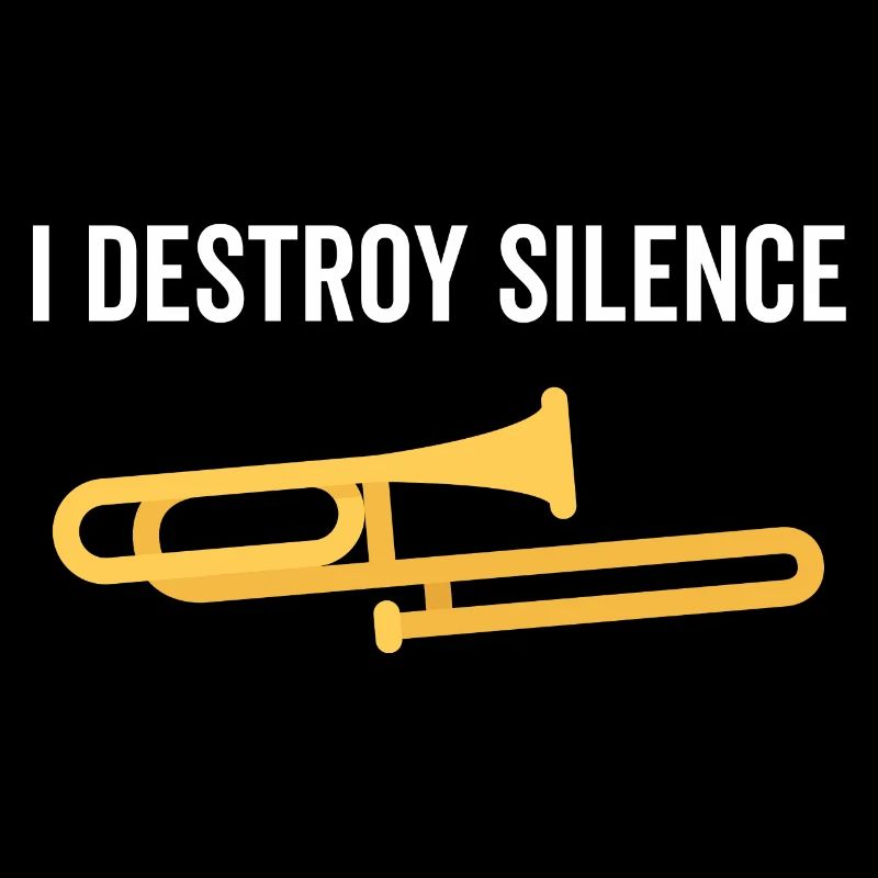 Je détruis le trombone silence