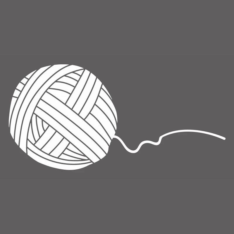 Wool wool tyre white (vector object)