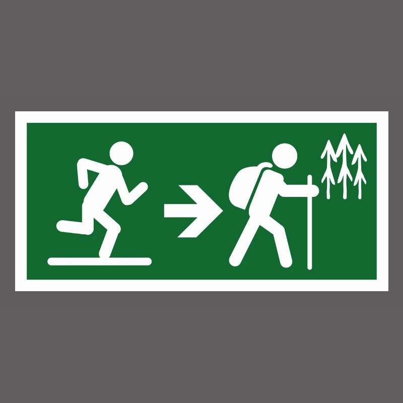 exit to hike