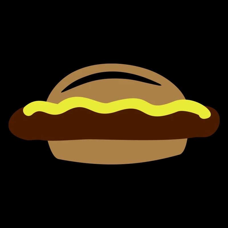 Bratwurst with buns and mustard gift