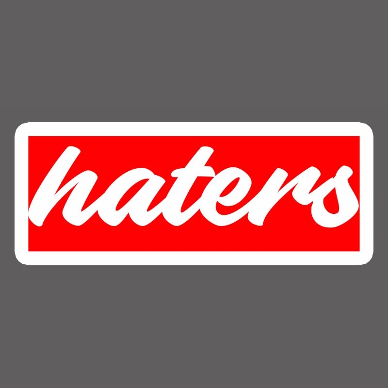 hater haters hass enemy hate enemy shirt cap on