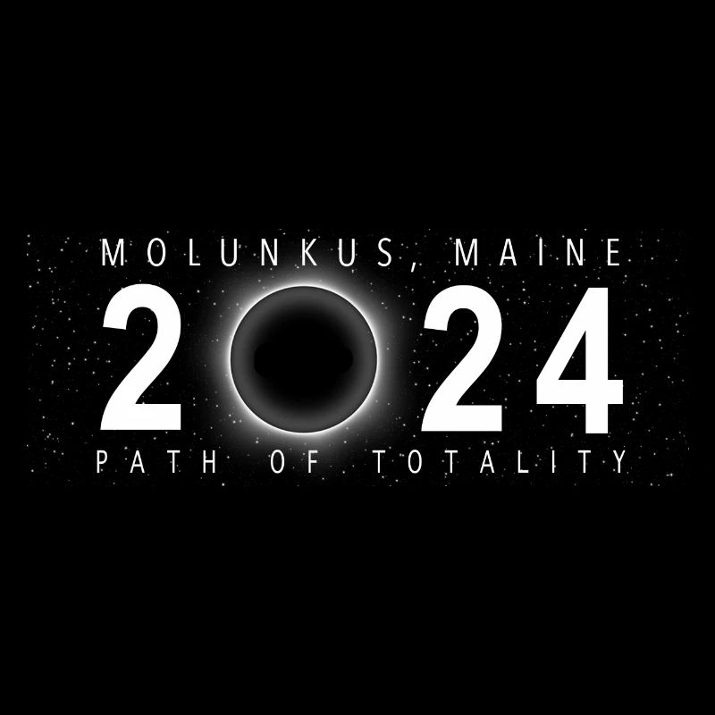 Eclipse totale de Soleil Molunkus Maine 8 avril 2024