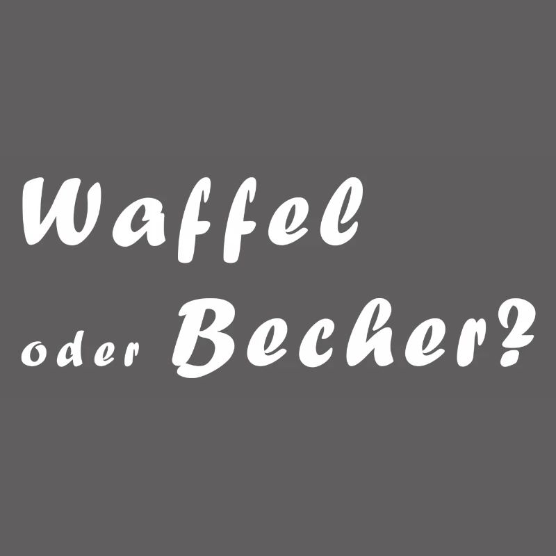 Eisdiele - Waffel oder Becher für's Eis