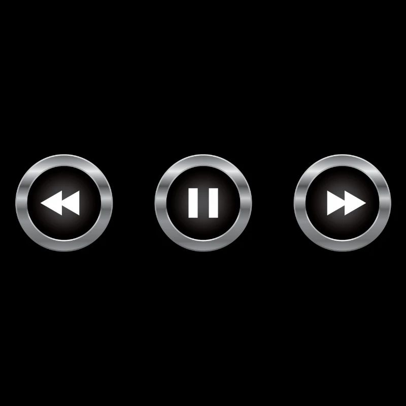Audio control buttons