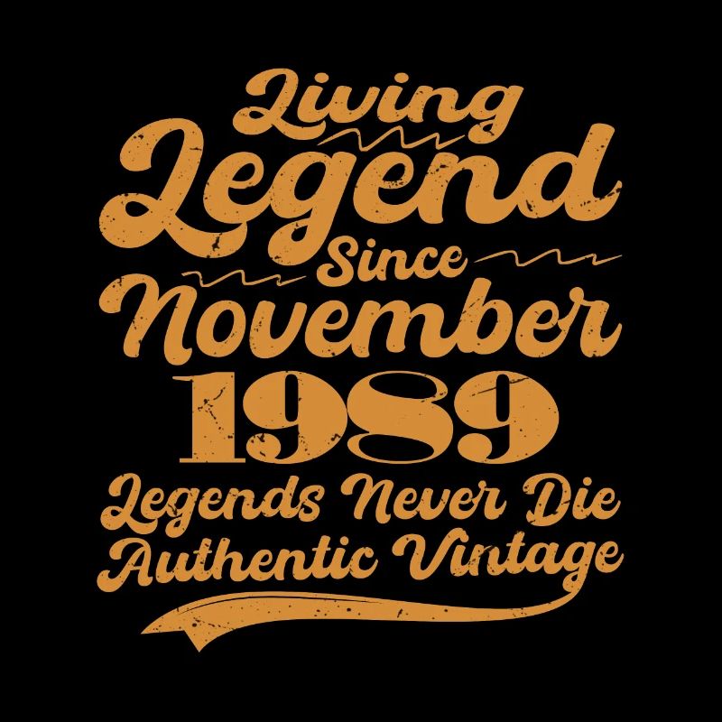 Es war einmal eine Legende. November 1989 Geburts