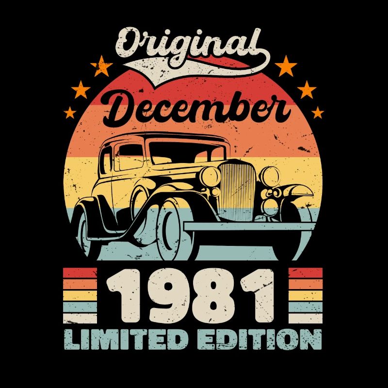 Décembre 1981 Cadeau d’anniversaire Décembre 1981