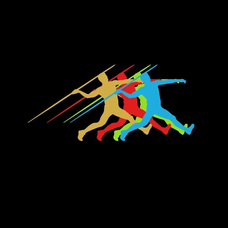 Lancer du javelot d'athlétisme