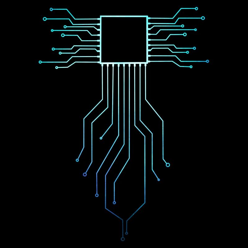 CPU PRINTED CIRCUIT BOARD