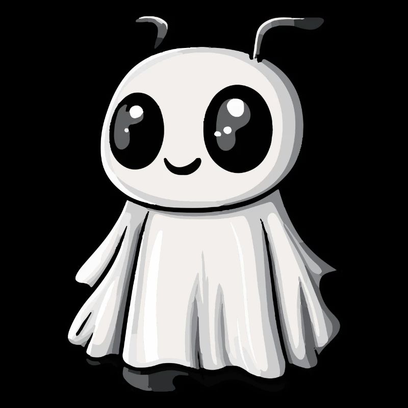 Ant Halloween Comic Ghost