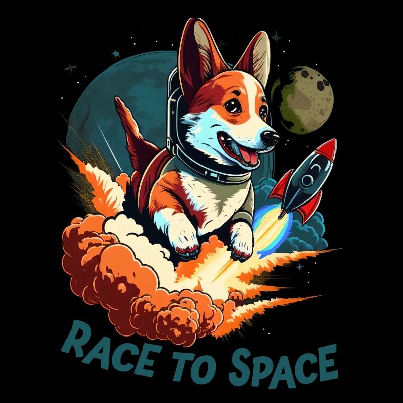 SpaceDog Chien Chien Amoureux de l’espace Design