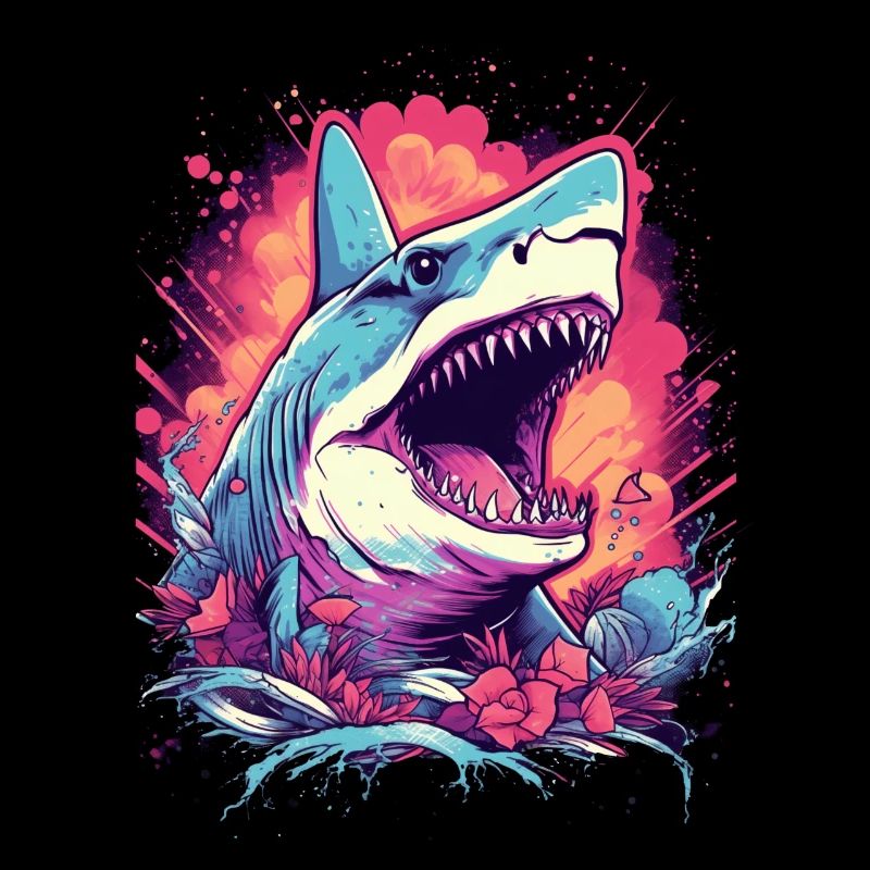 Fleur de requin Oceanographe Plongeur Cadeau